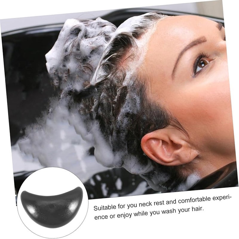 وسادة عنق ناعمة من السيليكون لطبق شامبو الصالون، بتصميم مقاوم للانزلاق، مريحة لغسل الشعر - Image 5